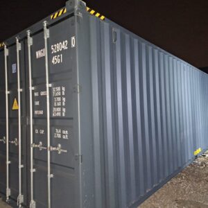 40 fods High Cube-container, ny – mørkegrå