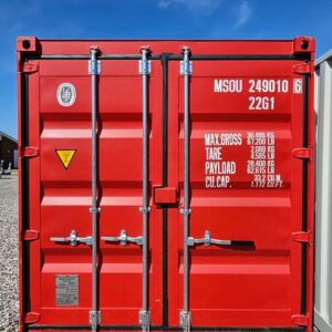 Lækker ny 20 fods container i RAL 3001