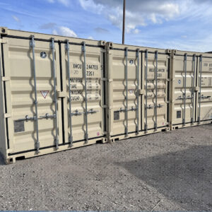 20 fods skibscontainer – (RAL 9001)