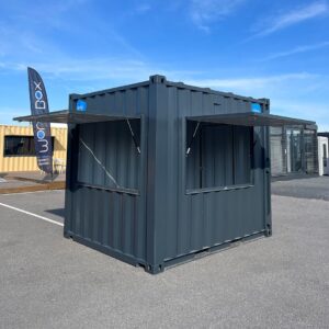 10-Fuss Seecontainer – Büroausführung (High Cube)
