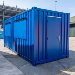 20-Fuss Verkaufscontainer mit Doppel-Serviceklappe (Ref: 21720)