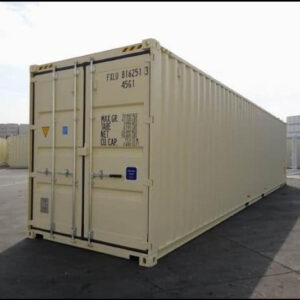 40-Fuss High-Cube-Seecontainer – Erste Reise – Doppeltür (Ref: 11015)