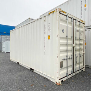 20-Fuss High-Cube Seecontainer – Weiss (Ref: 21002)