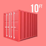 10-Fuss Container